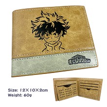 My Hero Academia anime wallet