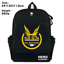  My Hero Academia anime canvas backpack bag 