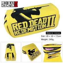 Red Dead Redemption canvas pen bag pencil bag