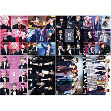 BTS star posters set(8pcs a set)