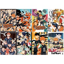 Haikyuu anime posters set(8pcs a set)