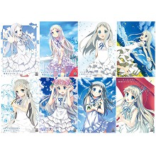 AnoHana anime posters set(8pcs a set)