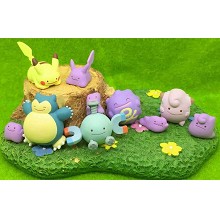  Pokemon figures set(5pcs a set) 