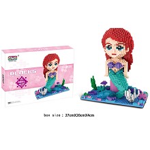 Disney Princess anime Building Blocks 1410PCS