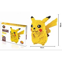 Pokemon pikachu anime Building Blocks 1650PCS