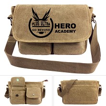 My Hero Academia canvas satchel shoulder bag