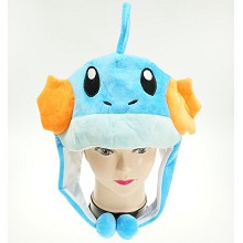 Pokemon Mudkip anime plush hat