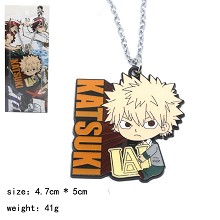 My Hero Academia Bakugou Katsuki anime necklace