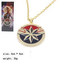 Captain Marvel necklace