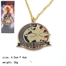 Captain Marvel necklace