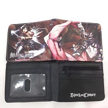 Attack on Titan anime wallet