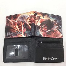 Attack on Titan anime wallet