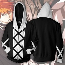 Bleach anime 3D printing hoodie sweater cloth