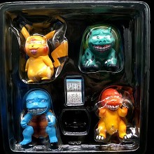 Pokemon anime figures set(4pcs a set)