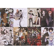  Bungo Stray Dogs anime posters set(8pcs a set) 