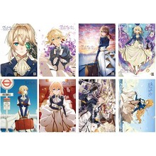 Violet Evergarden anime posters set(8pcs a set)