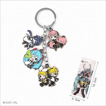 Hatsune Miku anime key chain