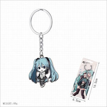 Hatsune Miku anime key chain