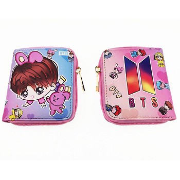 BTS BT21 star wallet