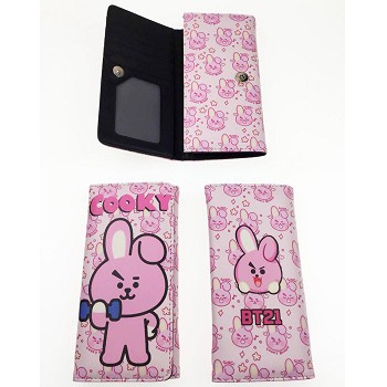 BTS BT21 star long Wallet