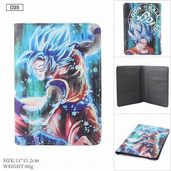  Dragon Ball anime Passport Cover Card Case Credit Card Holder Wallet 