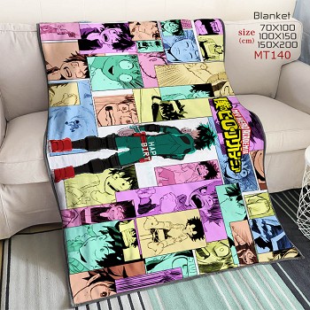 My Hero Academia anime blanket