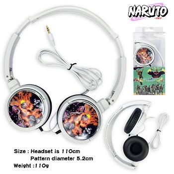 Naruto anime headphone