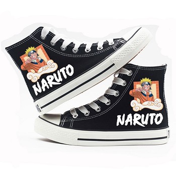 Naruto anime canvas shoes student plimsolls a pair