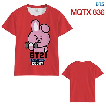 BTS BT21 star modal t-shirt