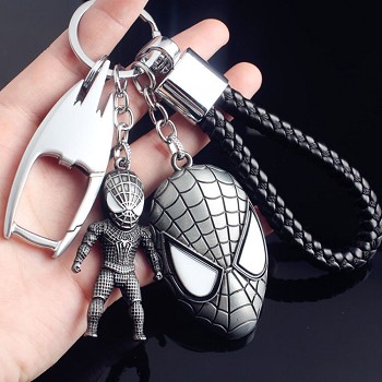 The Avengers Spider Man key chains a set