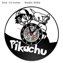 Pokemon anime wall clock