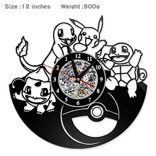 Pokemon anime wall clock