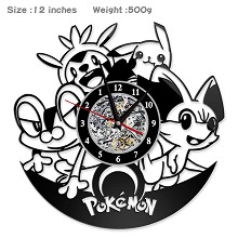 Pokemon anime wall clock