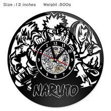 Naruto anime wall clock