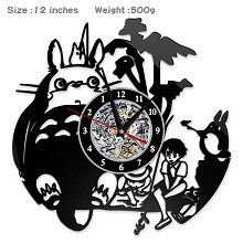 Totoro anime wall clock