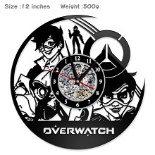 Overwatch game wall clock