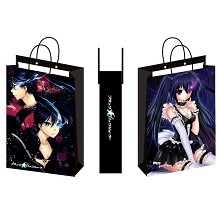 Black Rock Shooter anime paper goods bag gifts bag