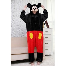 Mickey Mouse flano bpyjama dress hoodie