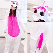 Cartton animal Unicorn flano bpyjama dress hoodie