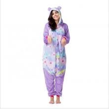 	Cartoon animal Kongfu Panda flano pajamas dress hoodie