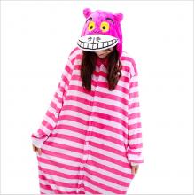 Cartoon animal cat flano pajamas dress hoodie