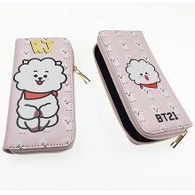 BTS BT21 star long Wallet