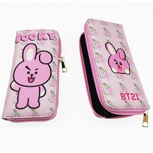 BTS BT21 star long Wallet