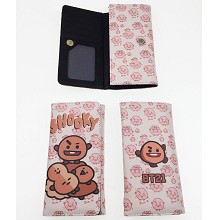 BTS BT21 star long Wallet