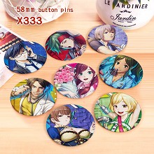 Zanki Zero Last Beginning game brooches pins set(8...