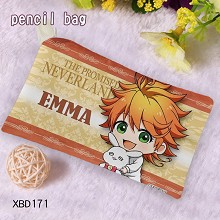 The Promised Neverland anime pen bag pencil bag