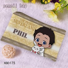 The Promised Neverland anime pen bag pencil bag