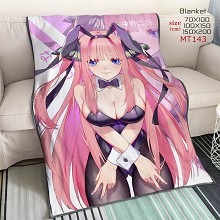  Gotoubun no hanayome anime blanket 