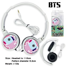 BTS star headphone