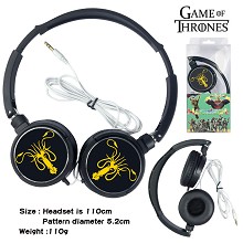  Game of Thrones movie headphone 